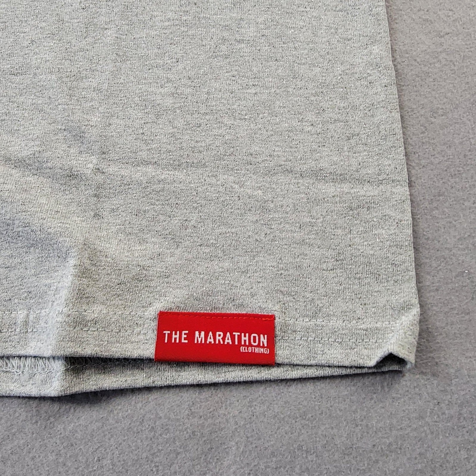 The Marathon Clothing Shirt Mens Small Gray Crenshaw Script Graphic TMC Crewneck6