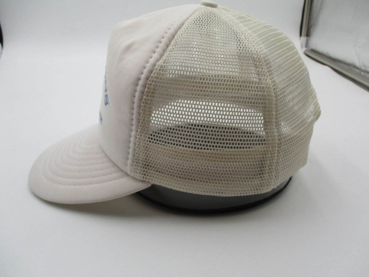 Vintage G.S. Parsons Hat Cap Snap Back Mens One Size White Golf Otto Trucker4