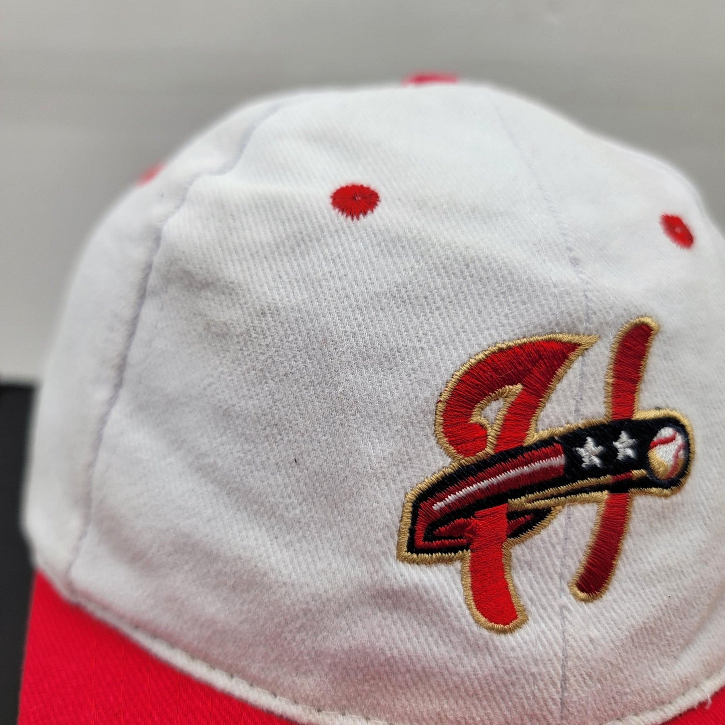 Harrisburg Senators Hat Cap Strap Back Red White Mens MILB Baseball Minor League2