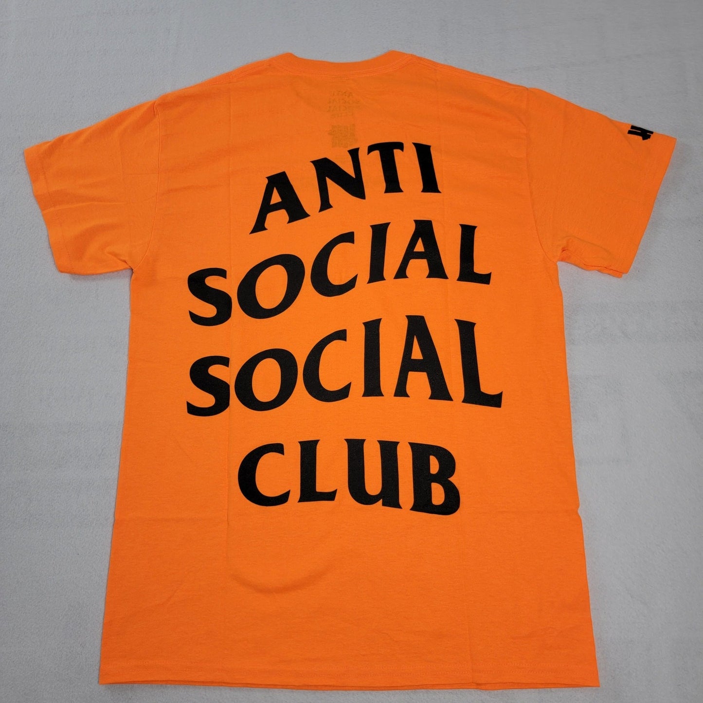Anti Social Social Club ASSC 'Paranoid' Orange Tee  Size M