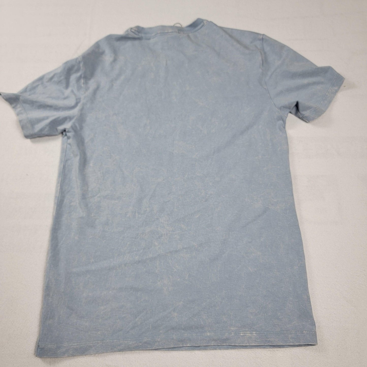 VRST Essential Pocket Shirt Mens Sm Muted Denim Breathable Custom Dyed Tee