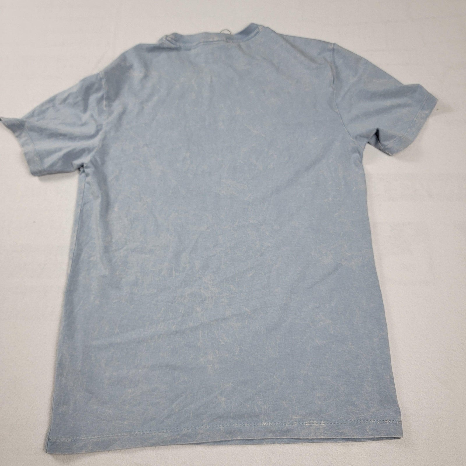 VRST Essential Pocket Shirt Mens Sm Muted Denim Breathable Custom Dyed Tee