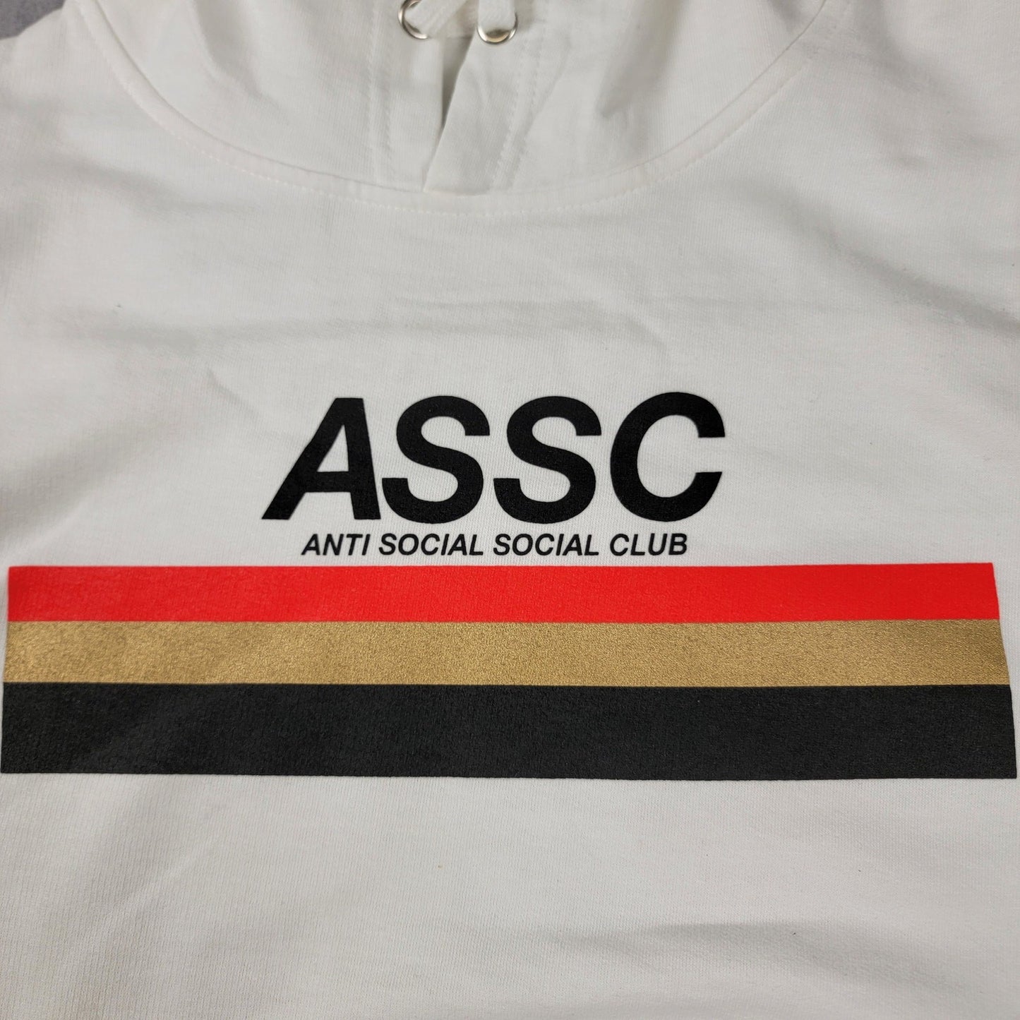 Anti Social Social Club Mens TypeR Hoodie White Size S
