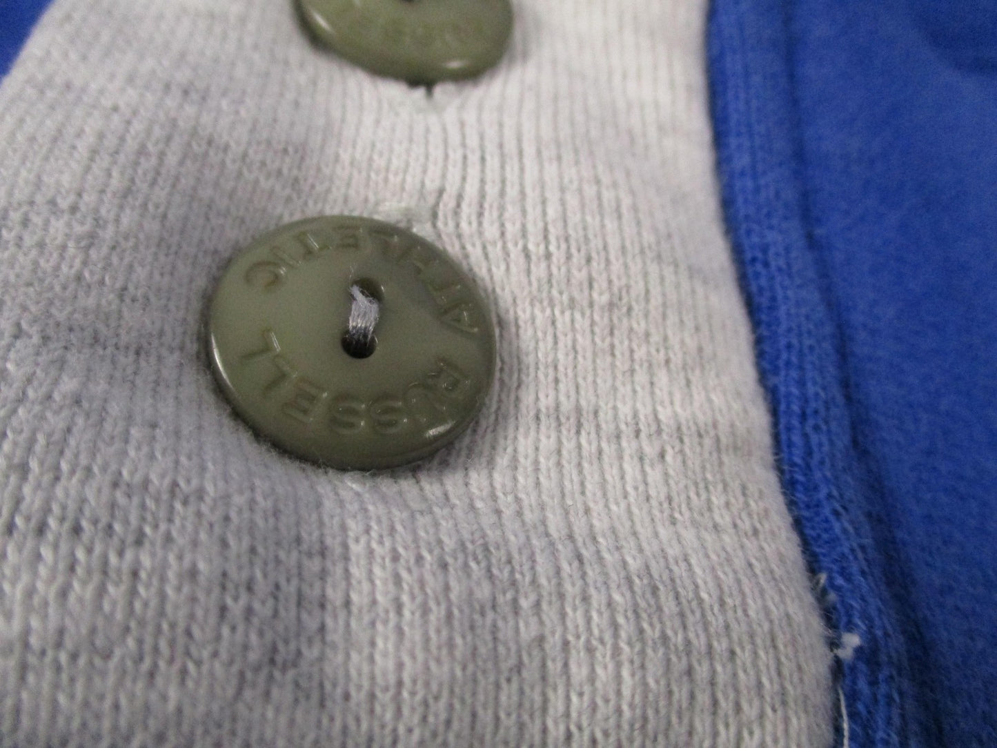 Vintage Russell Athletic Sweatshirt Mens Large Blue Button Cardigan USA Fleece5