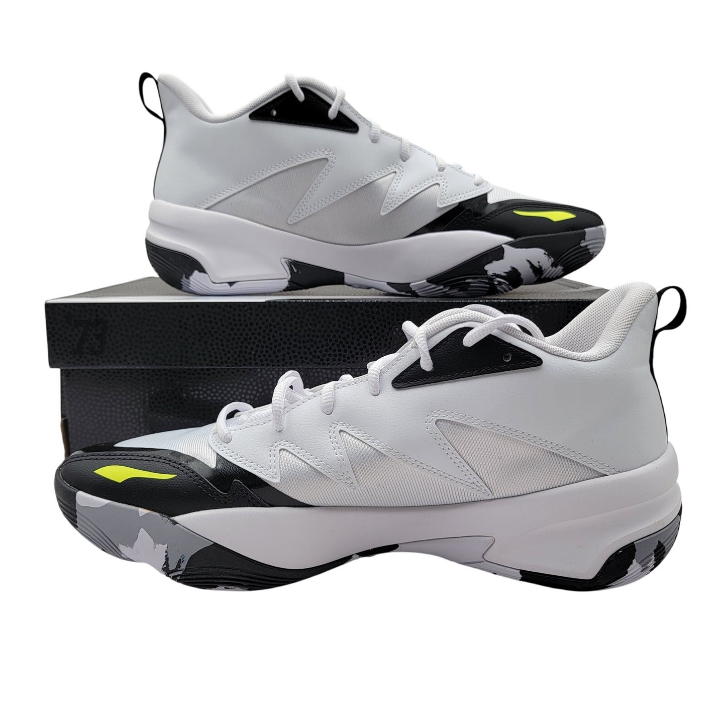 Puma Genetics White/Electric Lime Men's Sneakers