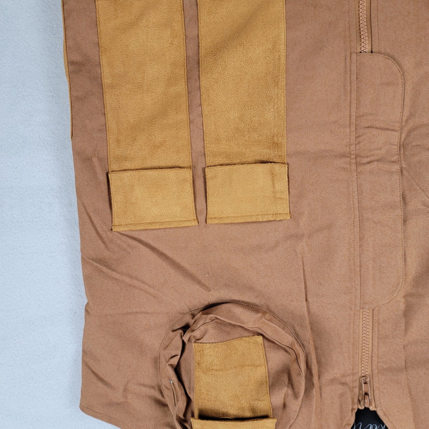 The Hideout Clothing Soul Utility Vest XL Brown Tan Limited Edition NWT 7603