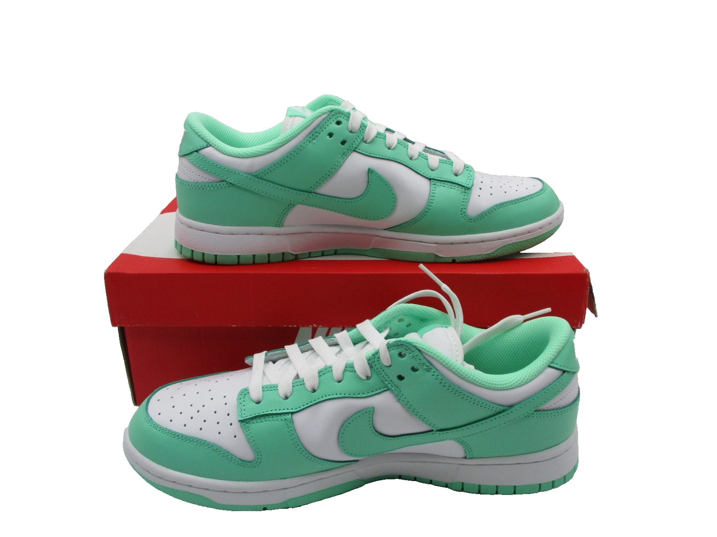 Nike Dunk Low W Green Glow White DD1503-105 Women’s 12 / Men’s 10.5 New w/ Box**3