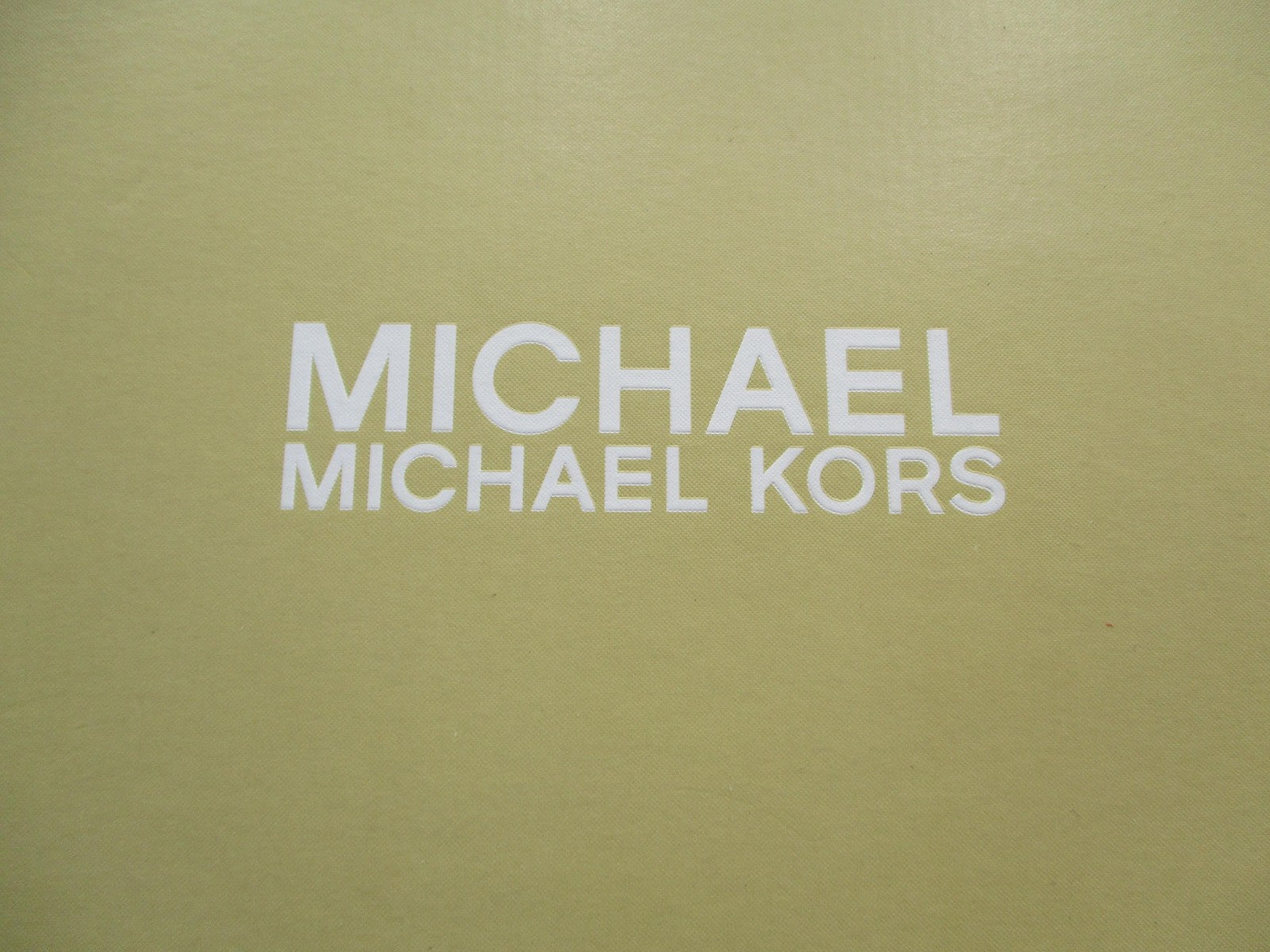 Michael Michael Kors Shoes Womens Size 9 White Canvas Libby Slide 43T1LBFP1D11