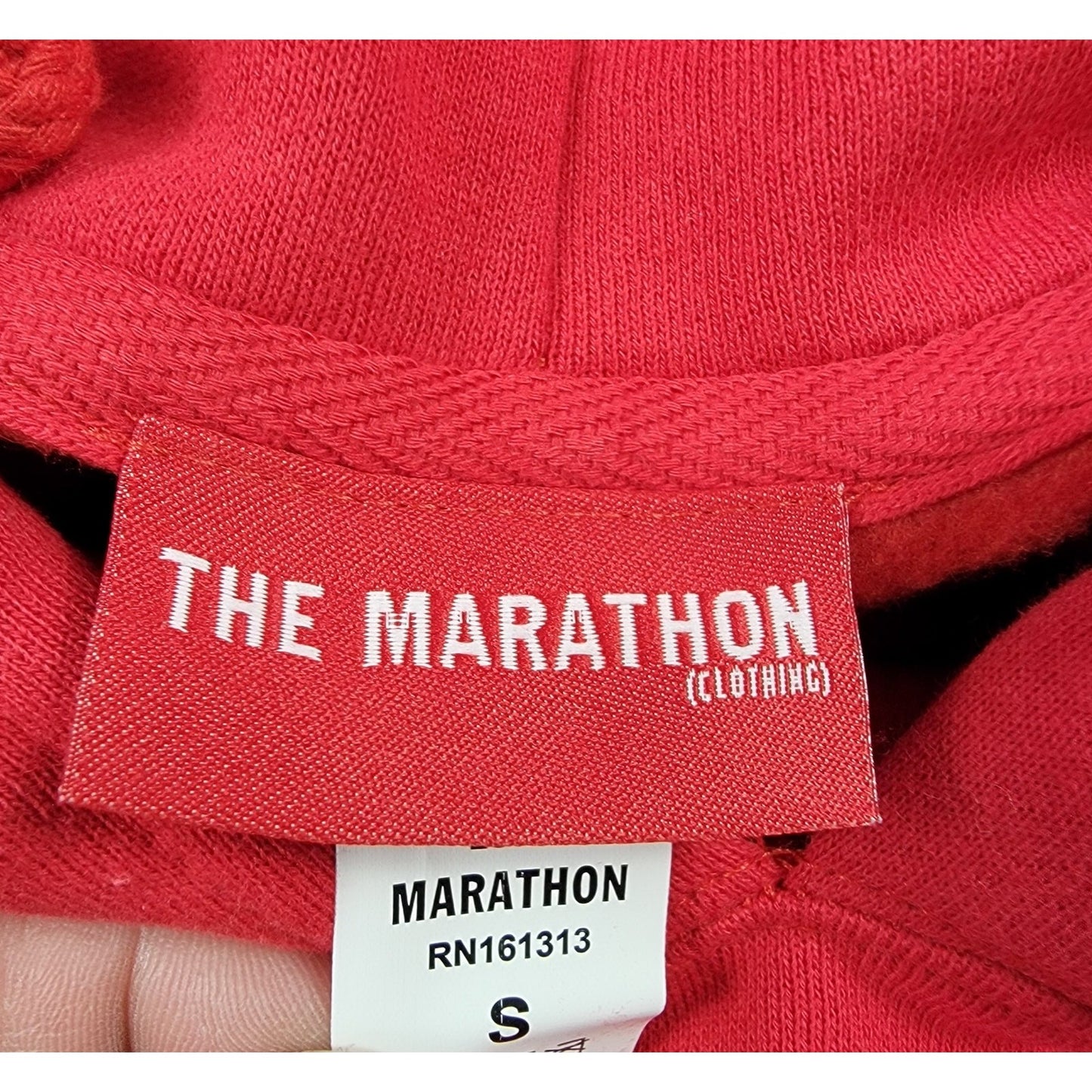The Marathon Clothing Red Pullover Hoodie Men Small TMC Nipsey Hussle Streetwear2