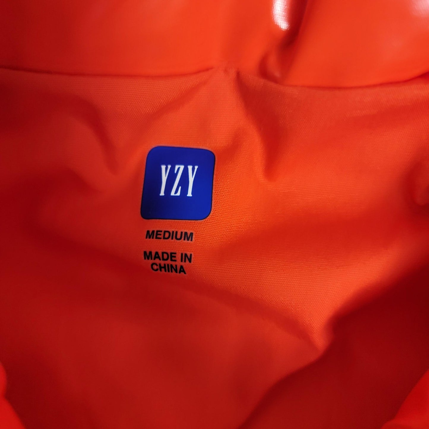 Yeezy Gap Round Jacket Mens Medium Puffer Coat YZY Red Insulated NWT2