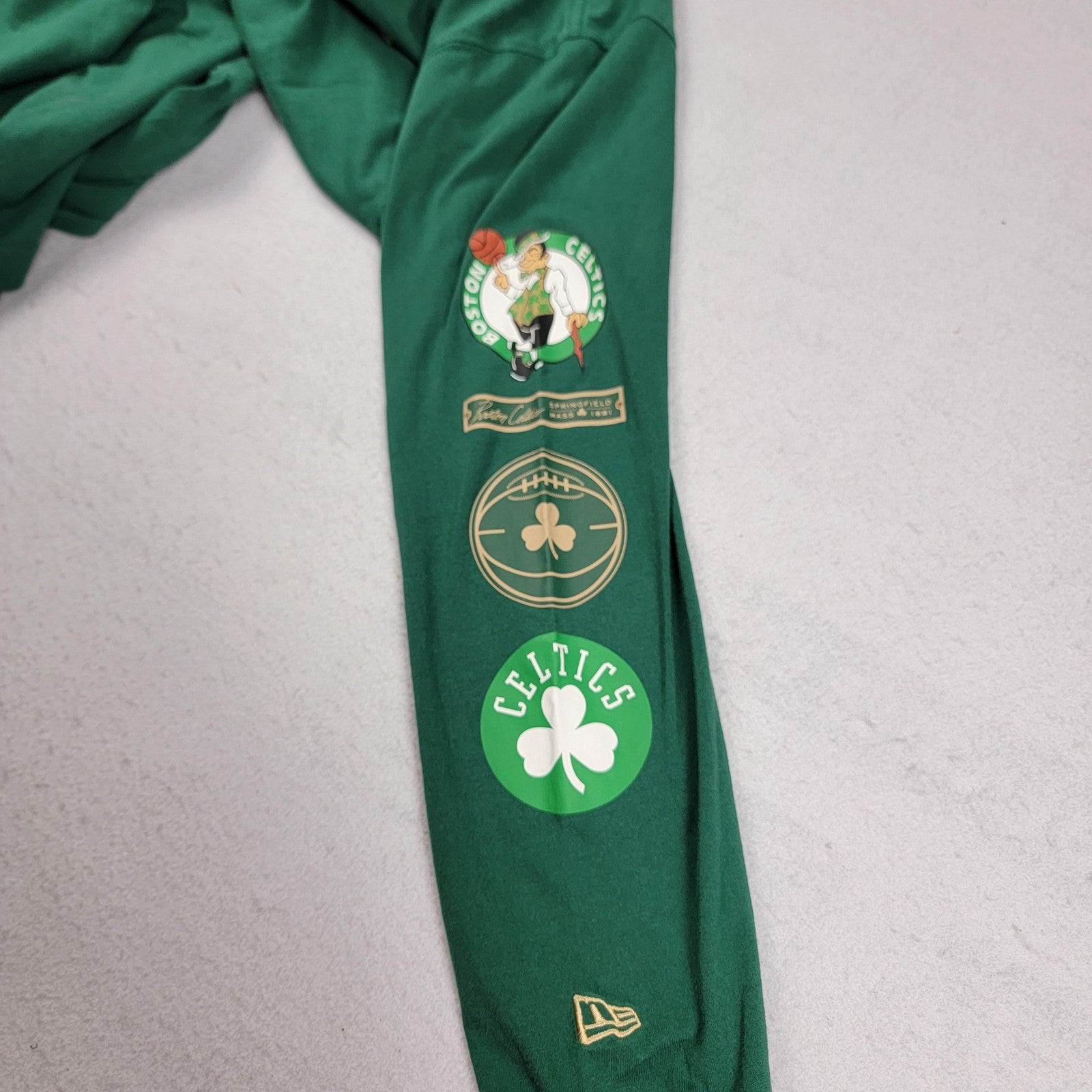 Boston Celtics Shirt 2 Pack XL Long Sleeve Green Black NBA New Era Fanatics 11338