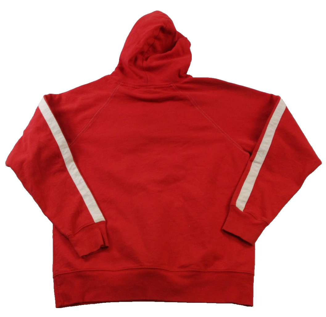 Marvel Hoodie Mens Small Red Pullover Fleece Sweatshirt SpiderMan Graphic Lined1