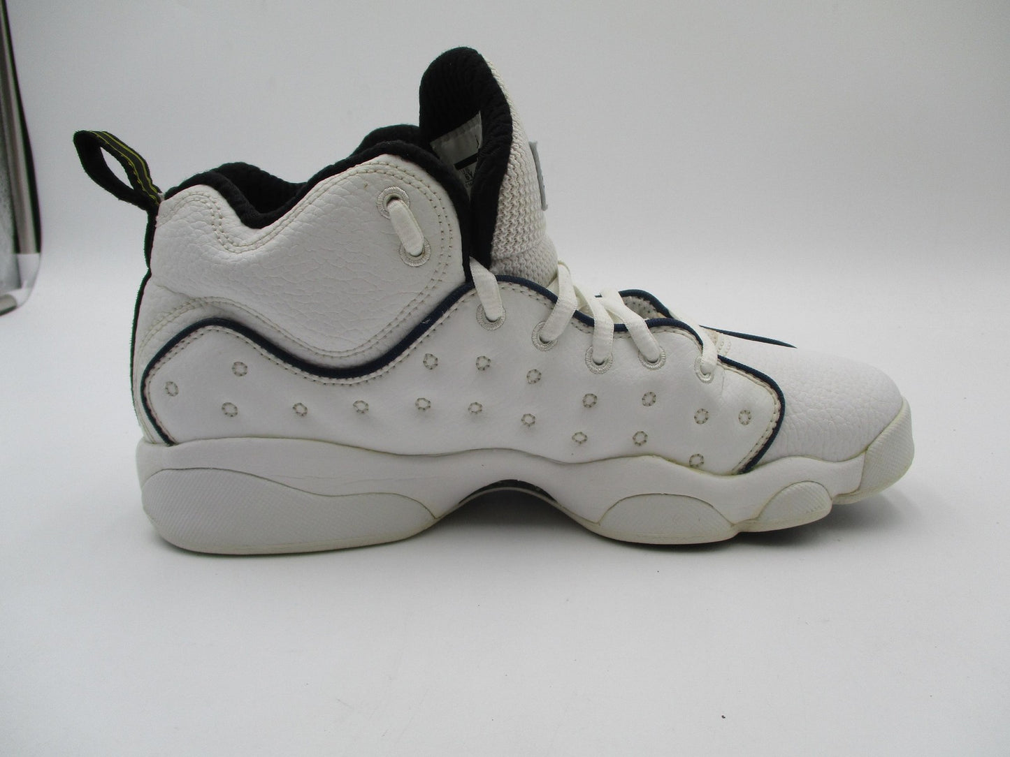Jordan Jumpman Team 1 Shoes Youth 6Y White Navy Basketball Sneakers 820273-4176