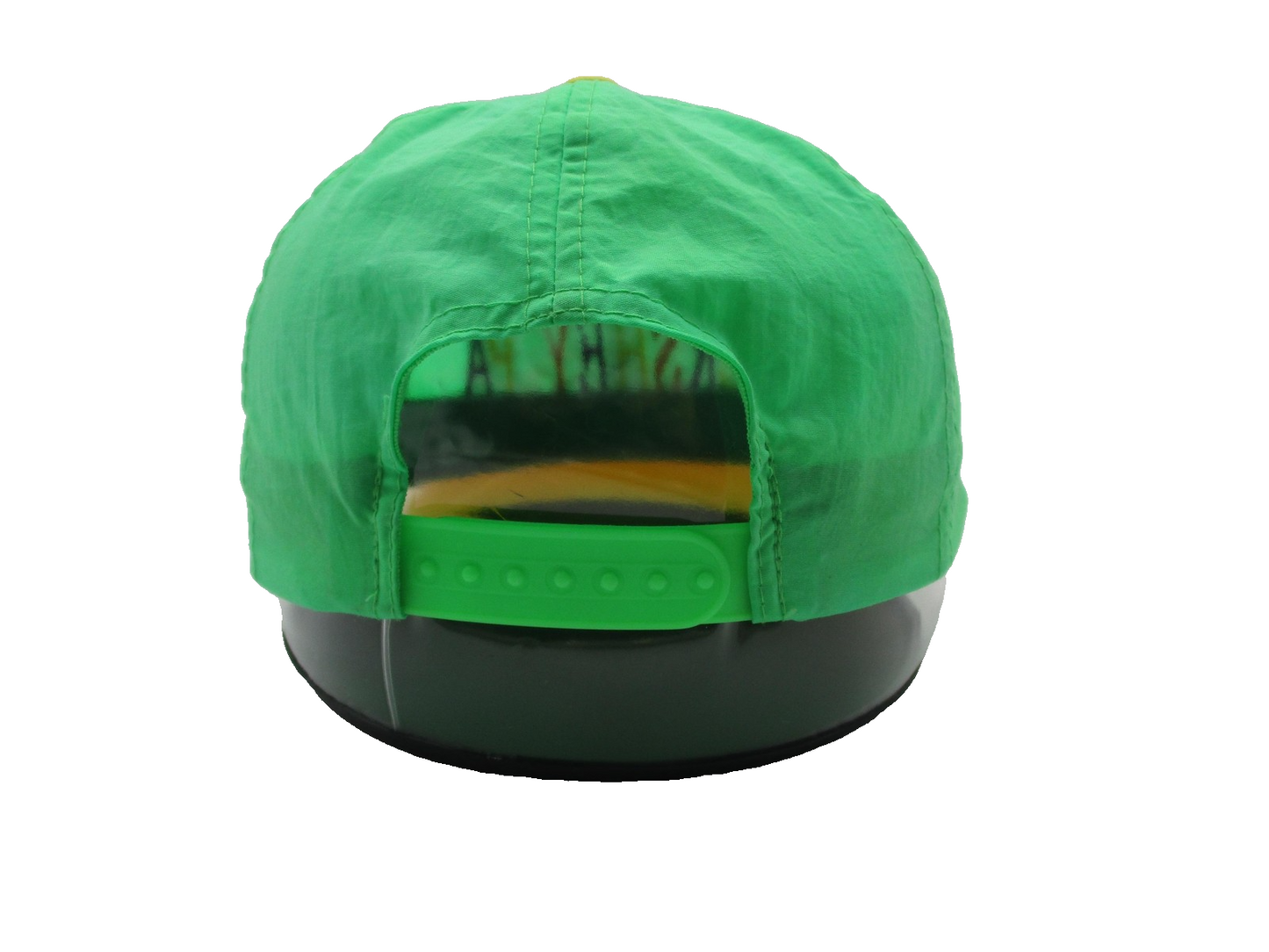 Hershey PA Hat Cap Snap Back Mens One Size Green Yellow Nylon Embroidered J Hats2