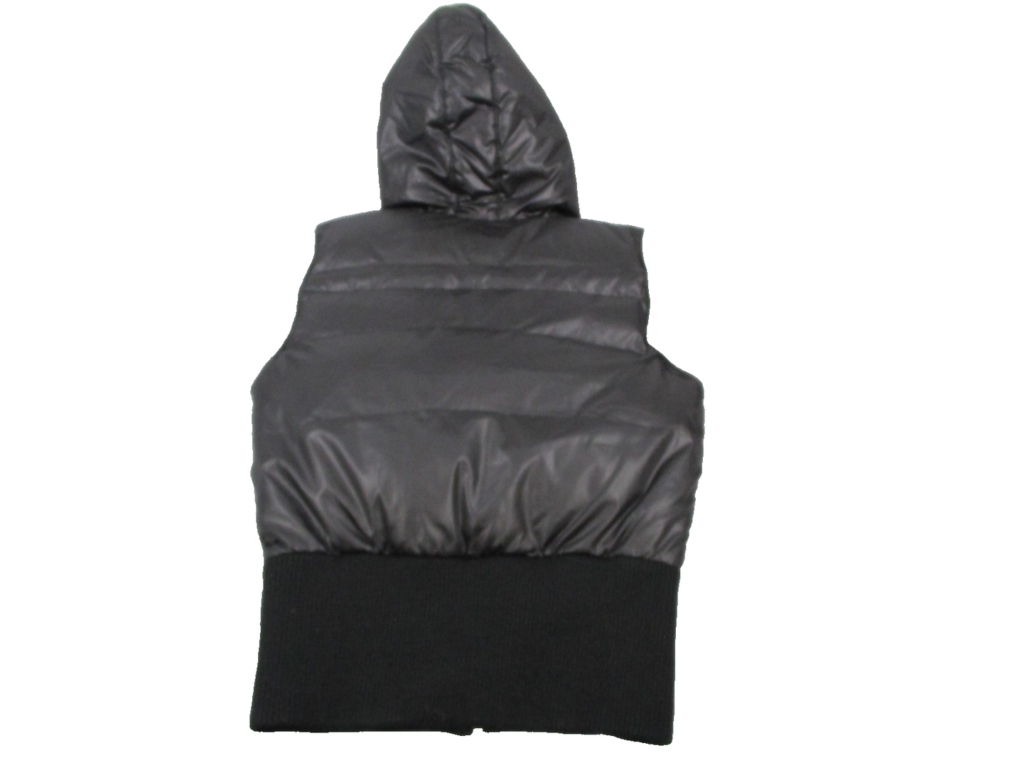 Triple F.A.T. Goose Vest Mens Medium Hooded Puffer Colorblock Quilted Zip1