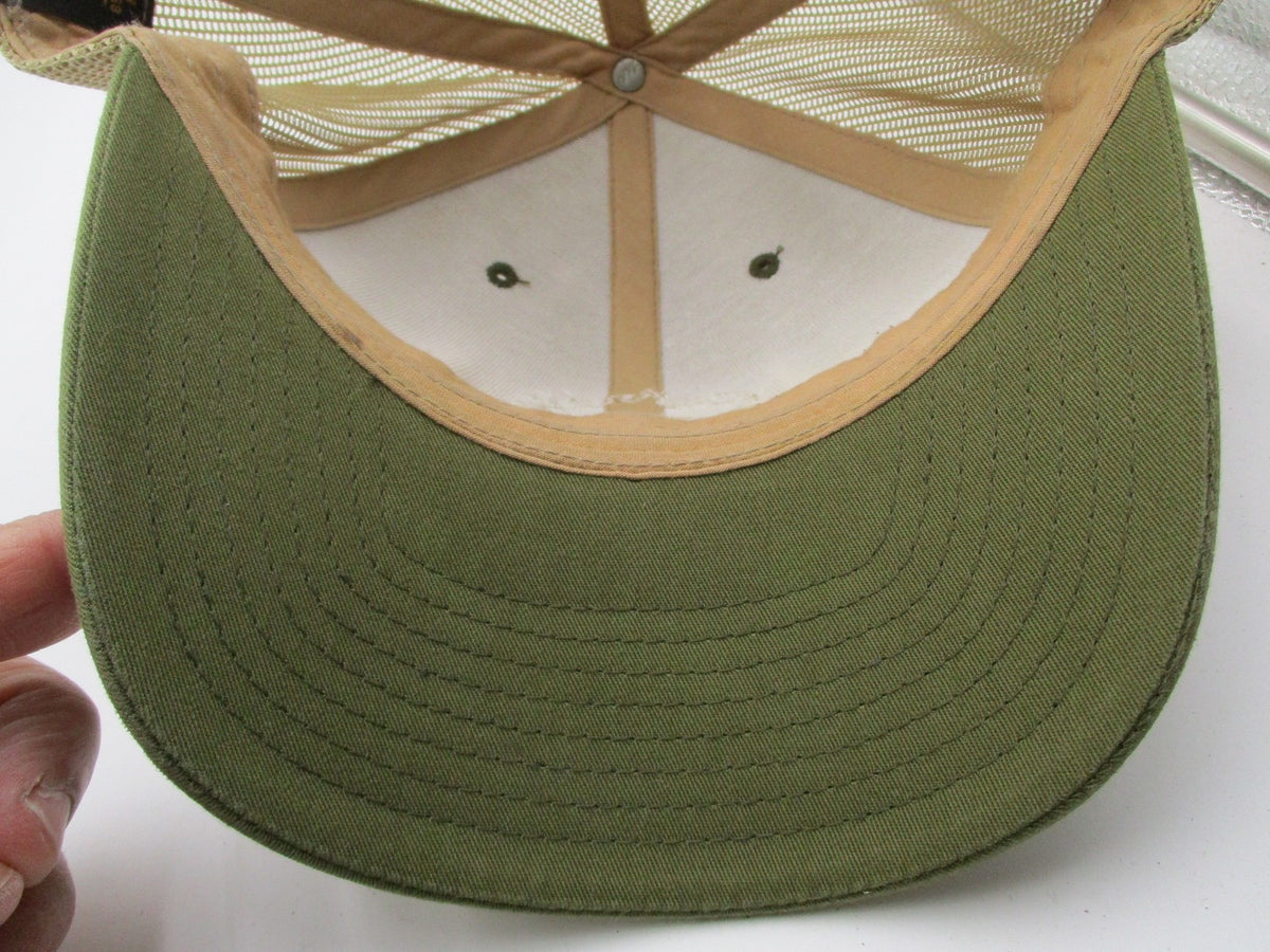 Osprey Hat Cap Snap Back Mens One Size Green Mesh Trucker Yupoong Logo11