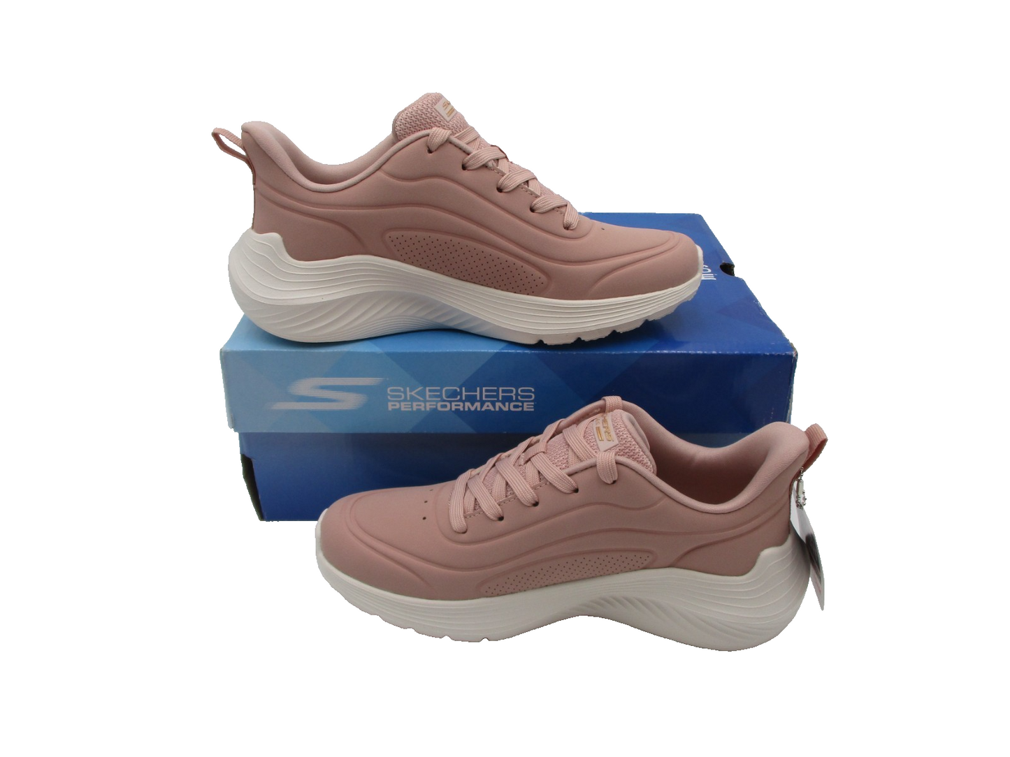 Skechers Bobs Squad Waves Blush Pink Women’s Sneakers Size 5.5 – Memory Foam3