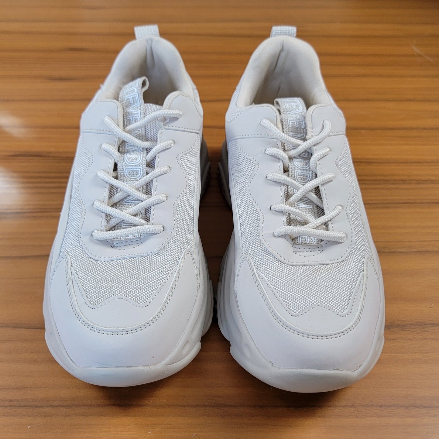 Steve Madden Acers Chunky Sneakers Off White Sz 8M