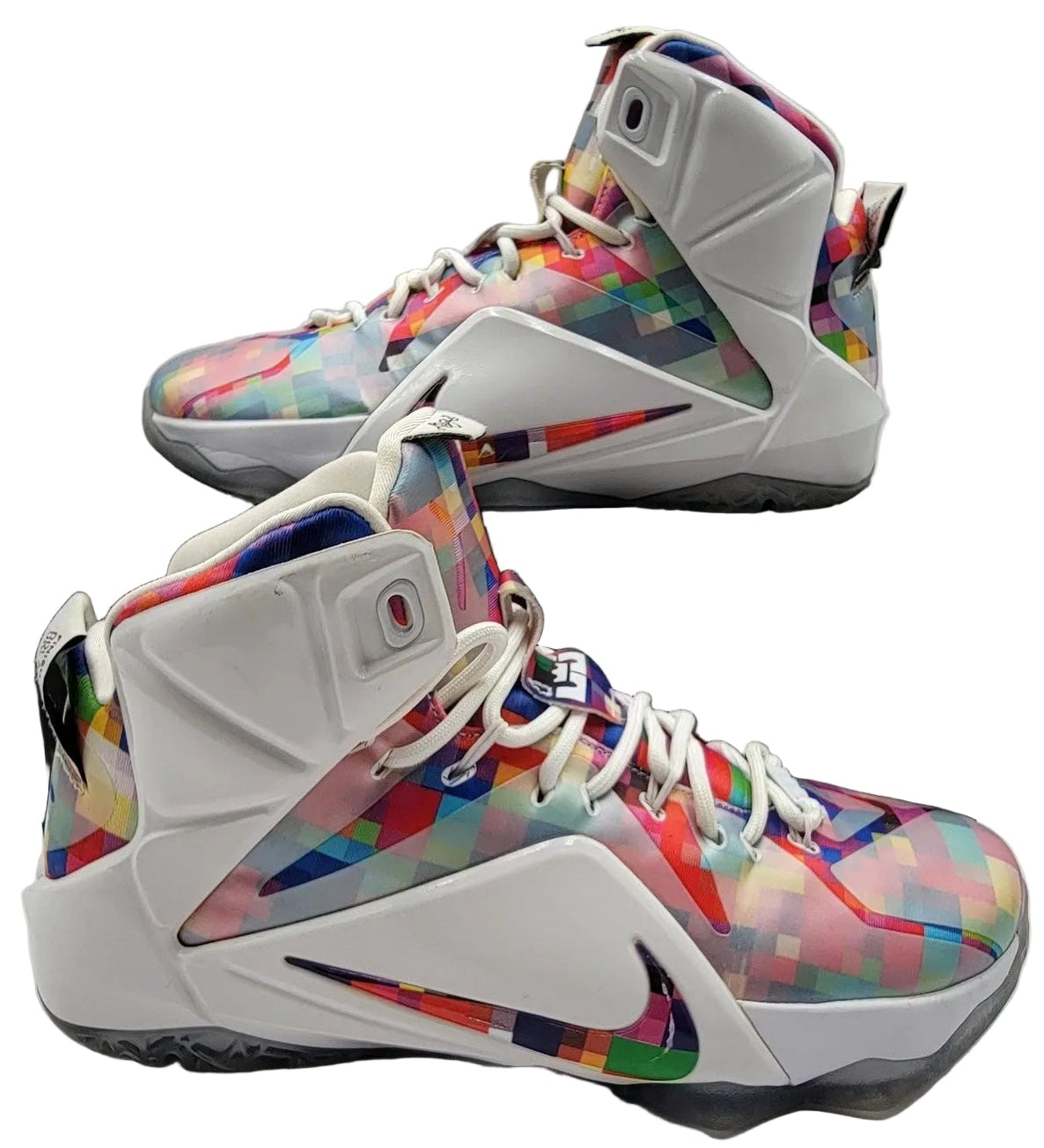 Nike LeBron 12 Ext 'Prism' Sz 7.5 748861900