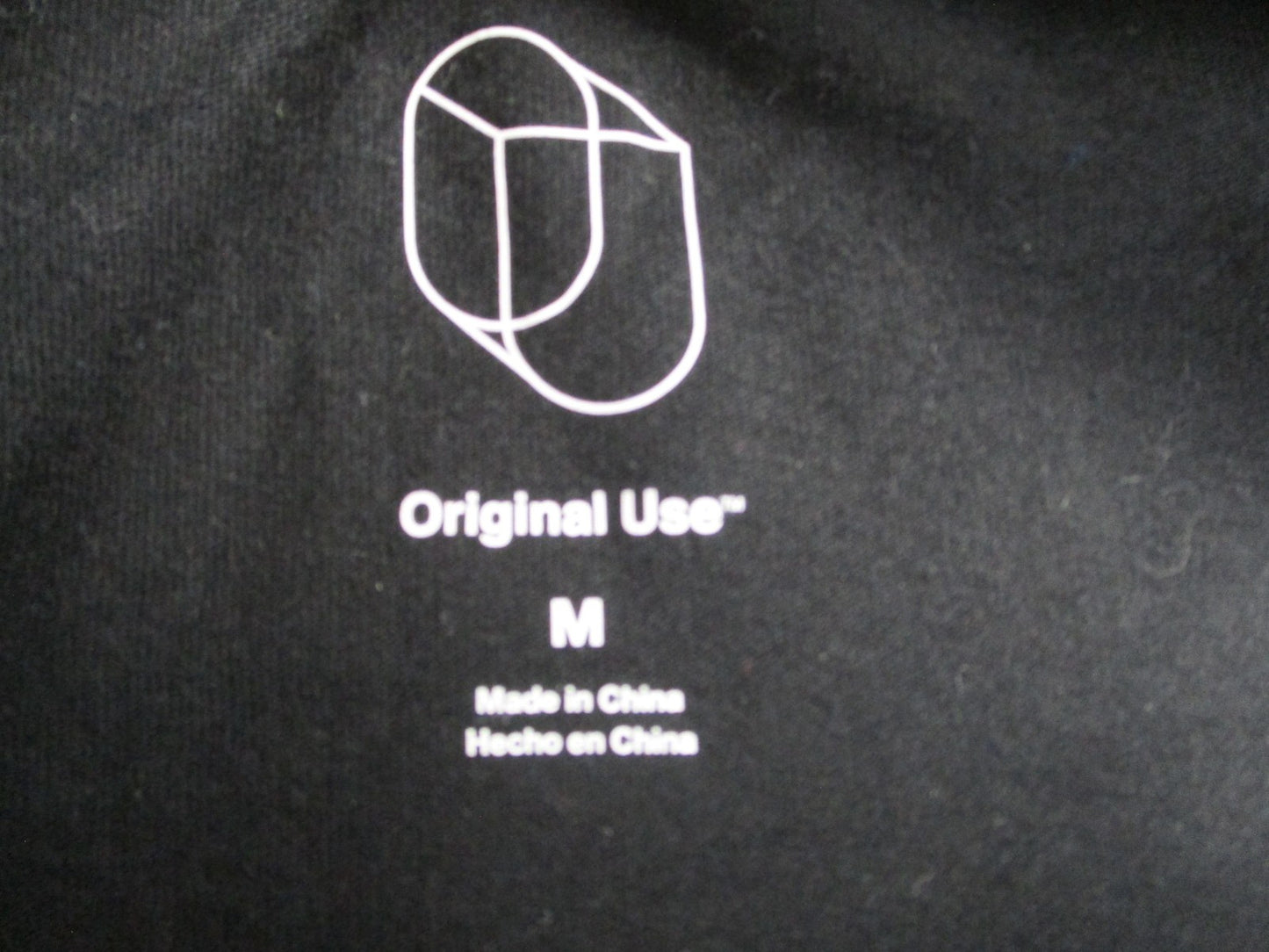 Original Use Shirt Men Medium Black Tokyo Athletic Dept Graphic Long Sleeve 15132