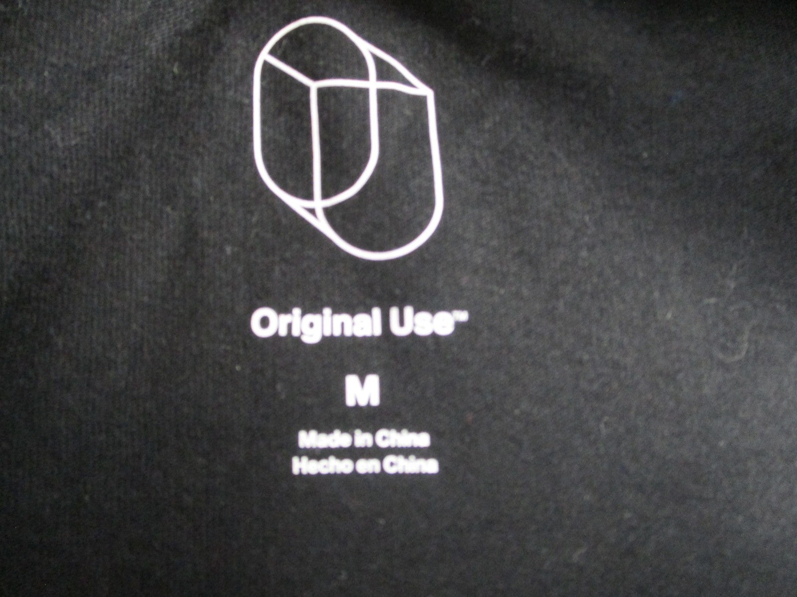 Original Use Shirt Men Medium Black Tokyo Athletic Dept Graphic Long Sleeve 15132