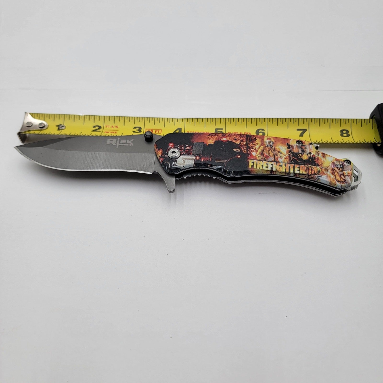 Firefighter Edition 4.5" Pocket Knife with Bottle Opener6