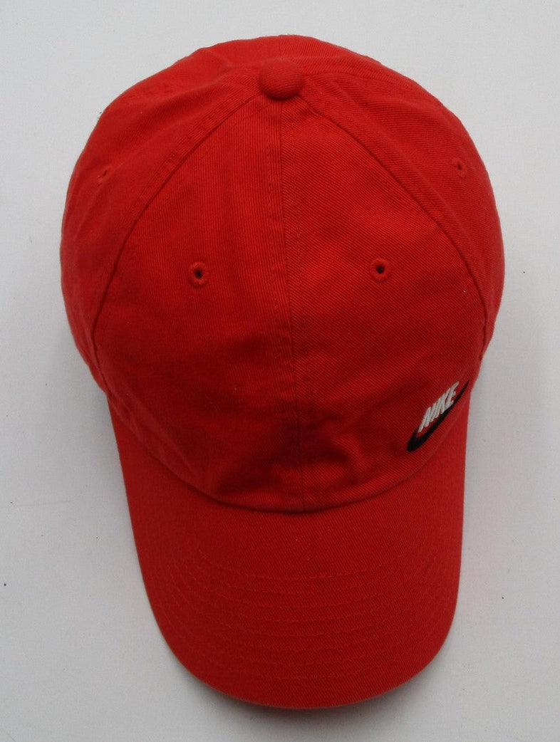 Nike Hat Cap Strap Back Red Heritage86 Baseball Twill Embroidered Mens One Size5
