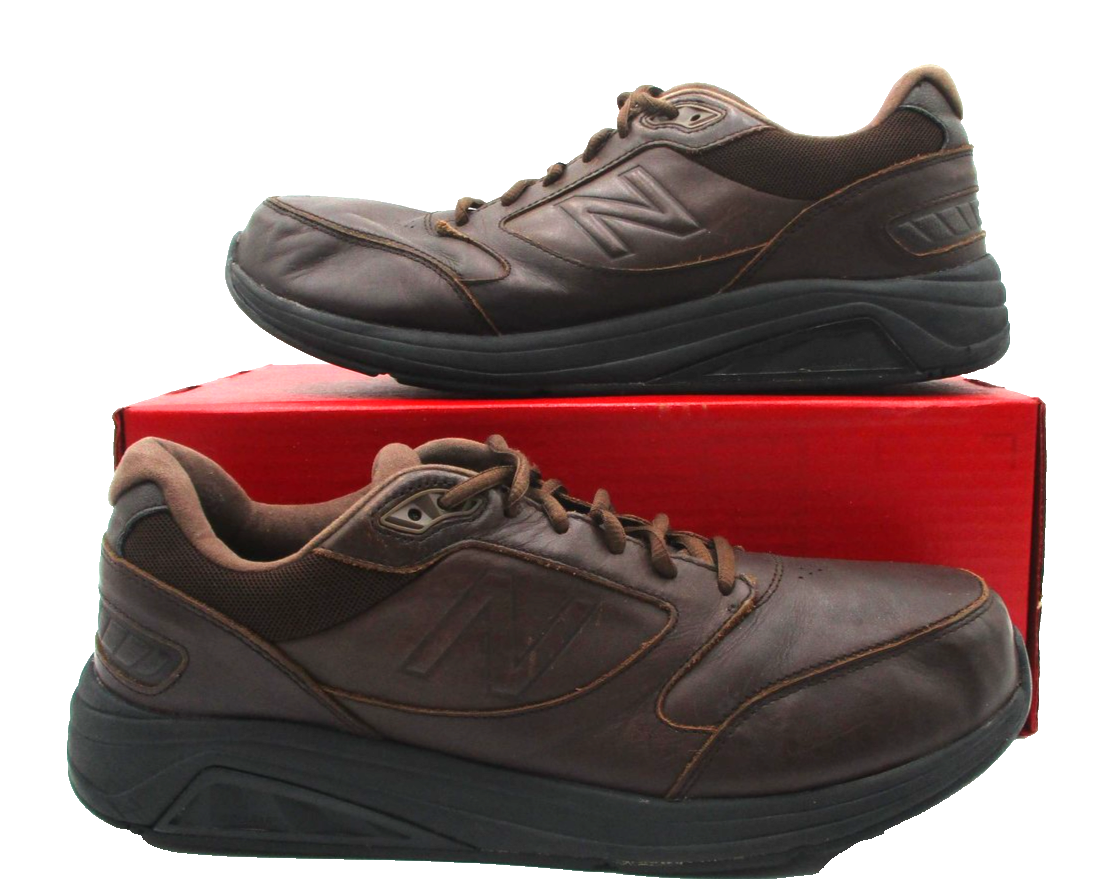 New Balance 928v2 Shoes Mens Size 11 Brown Leather Walking Sneakers MW928BR2 1R30