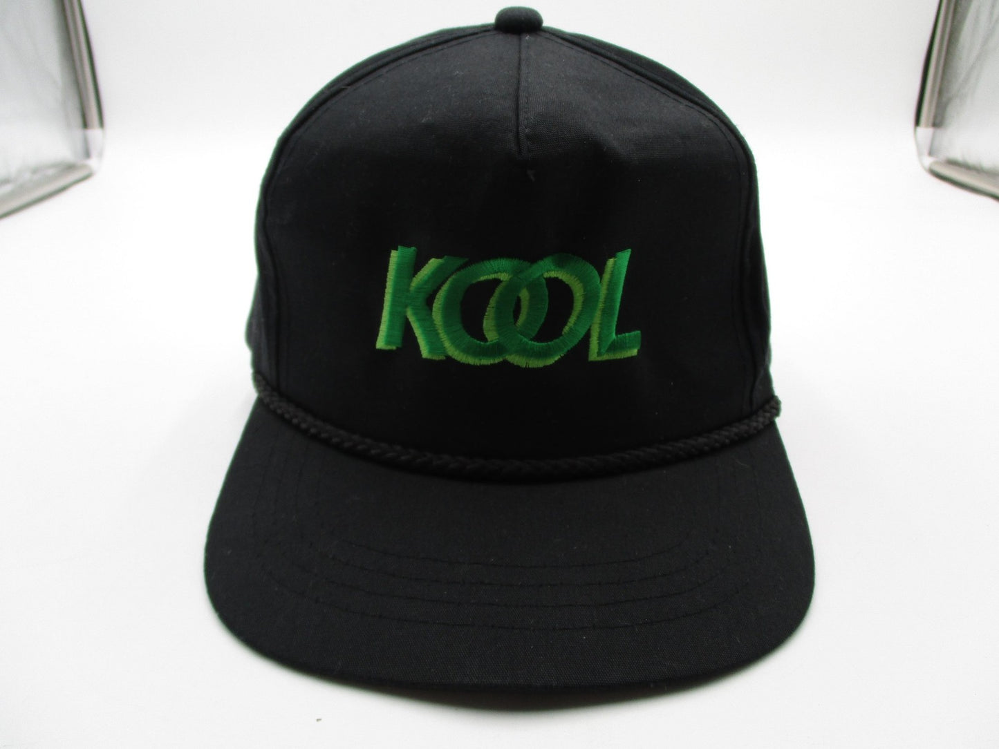 Vintage Kool Cigarettes Rope Snapback Hat Black Green Adjustable Cap OSFA Adult0