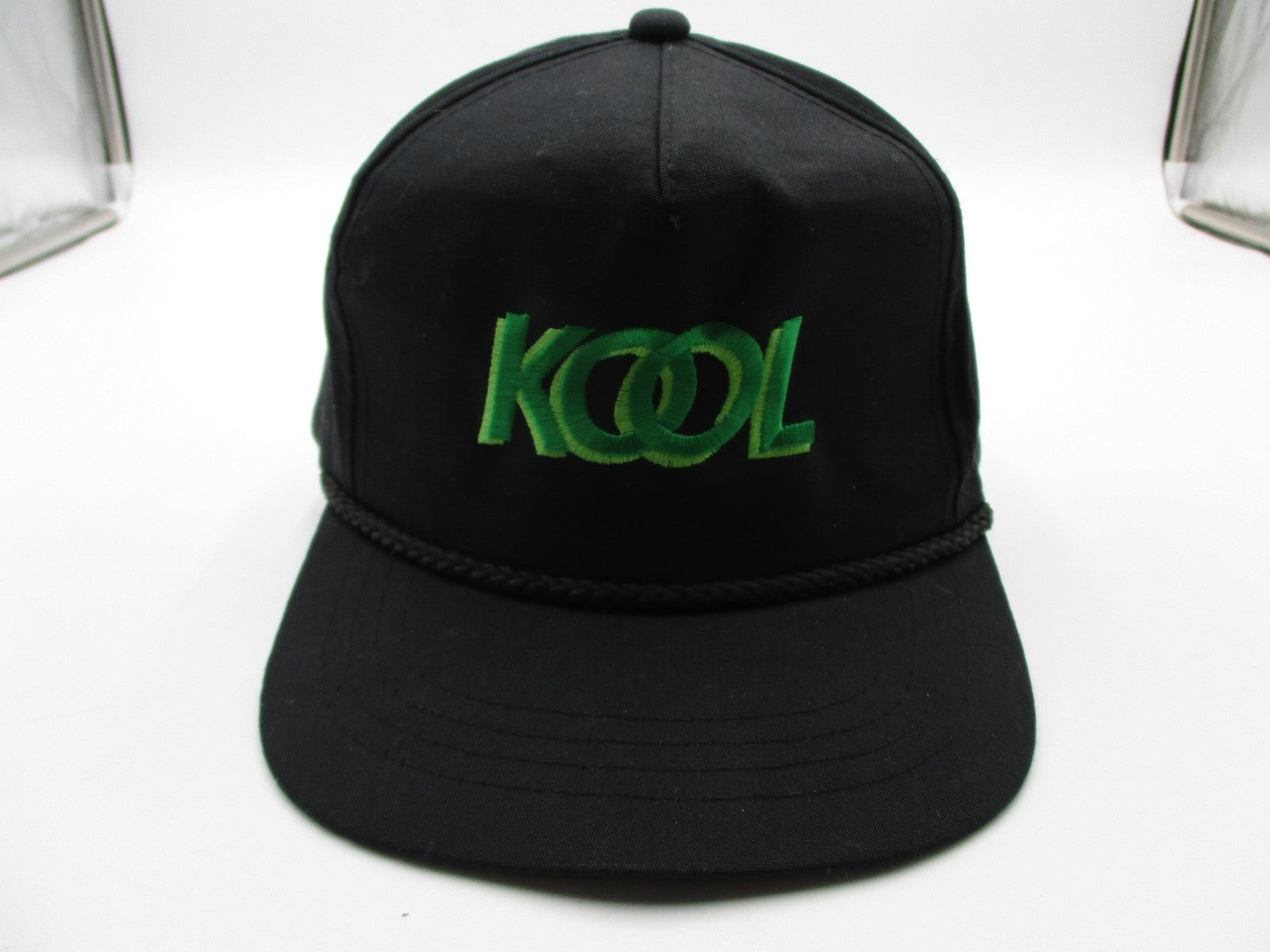 Vintage Kool Cigarettes Rope Snapback Hat Black Green Adjustable Cap OSFA Adult0