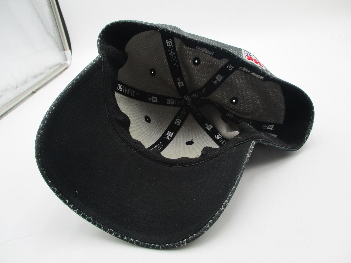 Las Vegas Raiders Hat Cap Fitted Mens Large Black NFL Football New Era 39THIRTY11