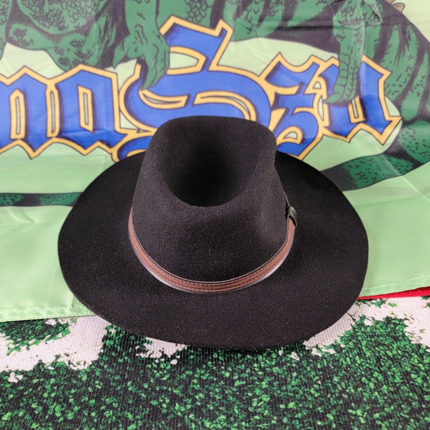 A. Adams & Spire (Since 1954) Vintage "Feather Felt" Wool Fedora Sz L2