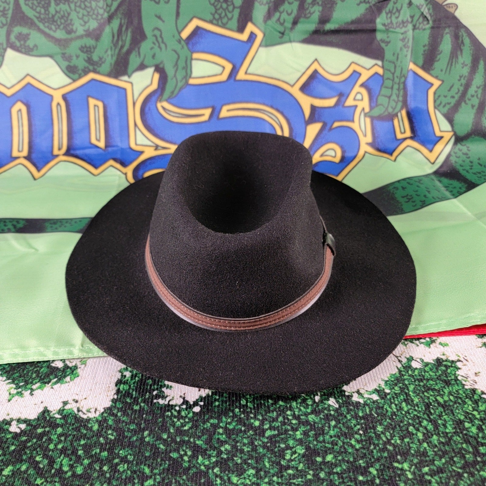 A. Adams & Spire (Since 1954) Vintage "Feather Felt" Wool Fedora Sz L2