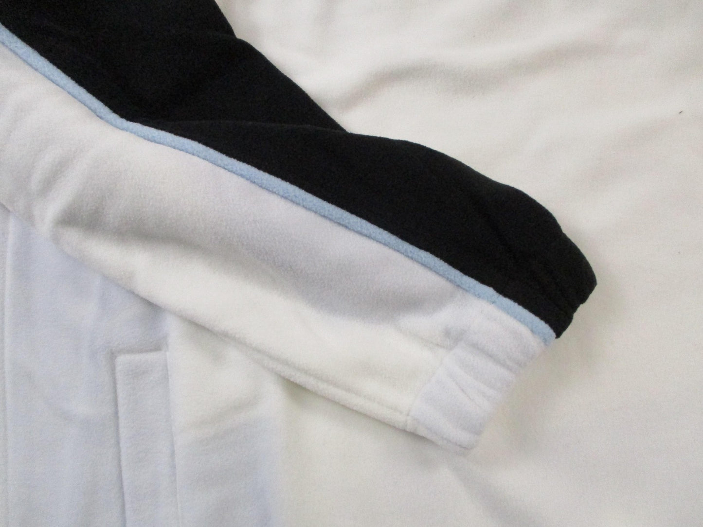 Southpole Jacket Mens XL White Blue Fleece Windbreaker Pockets Outdoor 162916318