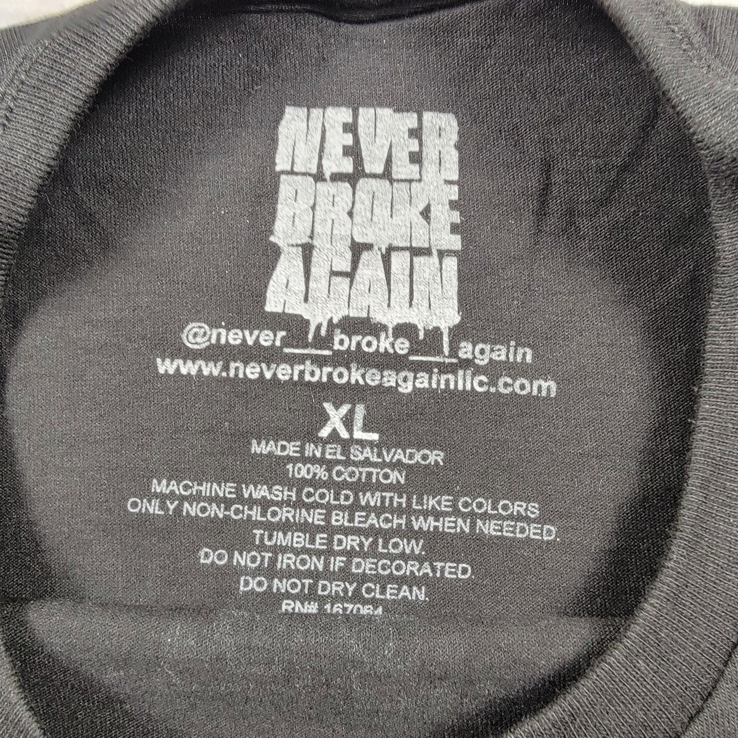Young Boy Never Broke Again Gunslinger Tshirt Black Sz XL2