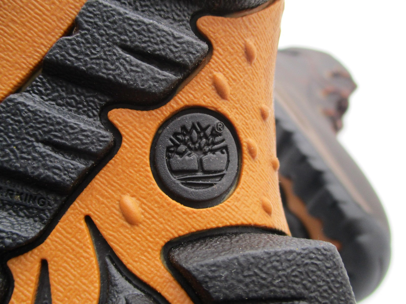 Timberland Boots Boys Sz 2 Brown Waterproof Leather Hiking Snow Trail A16I3 1C112