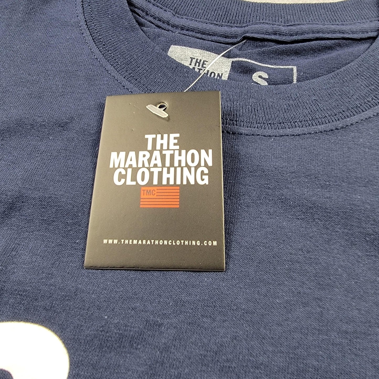 The Marathon Clothing Crenshaw Shirt Mens Small Blue Graphic Tee TShirt Cotton4