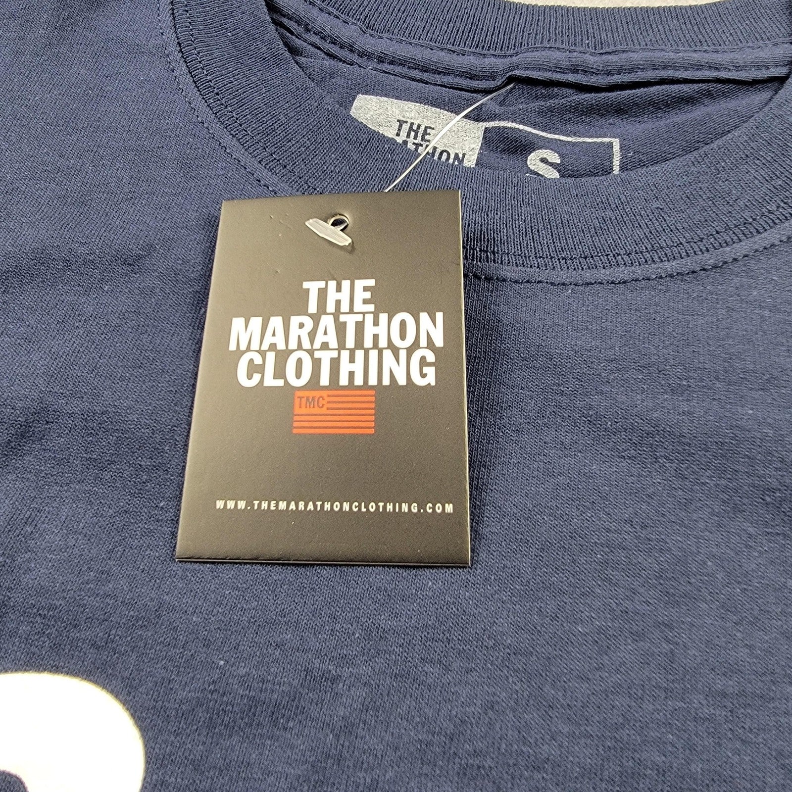The Marathon Clothing Crenshaw Shirt Mens Small Blue Graphic Tee TShirt Cotton4