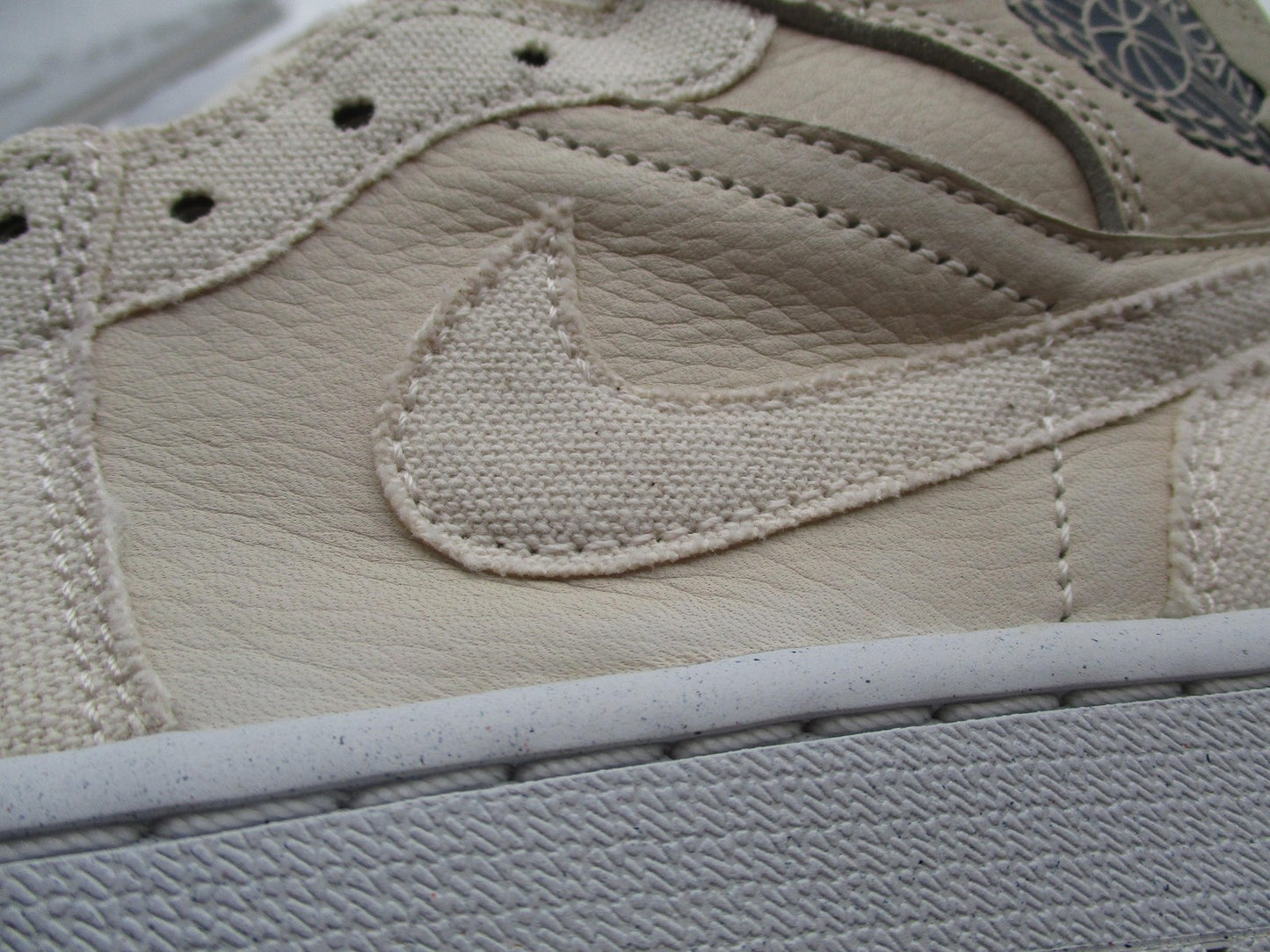 Air Jordan 1 Mid SE Shoes Womens Size 8 Sanddrift Sail Midnight Navy DM9126-1049