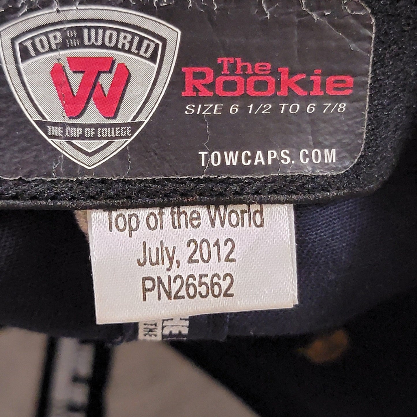 Notre Dame Top of the World Cap Sz 6.56 7/8 One Fit 20124