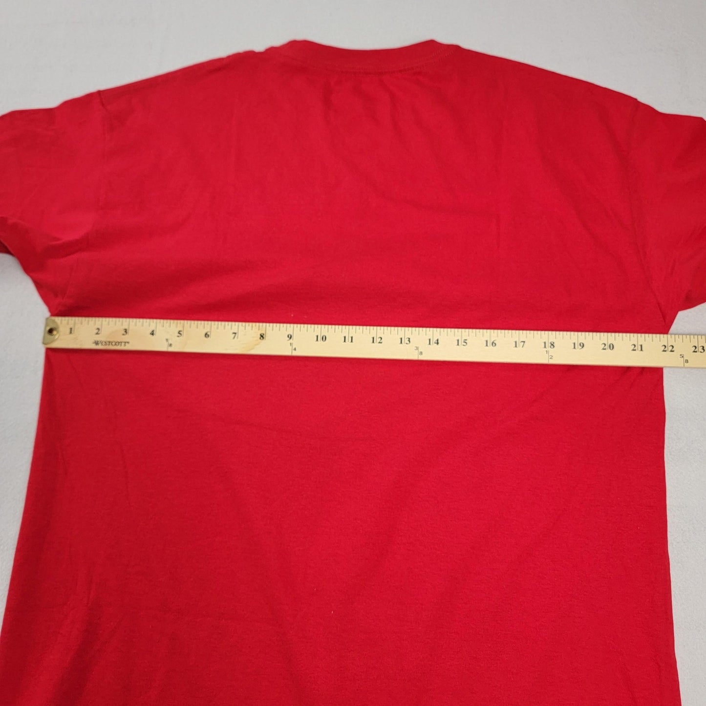 Montreal Alouettes Shirt Mens Medium Red CFL Football Graphic Tee Cotton
