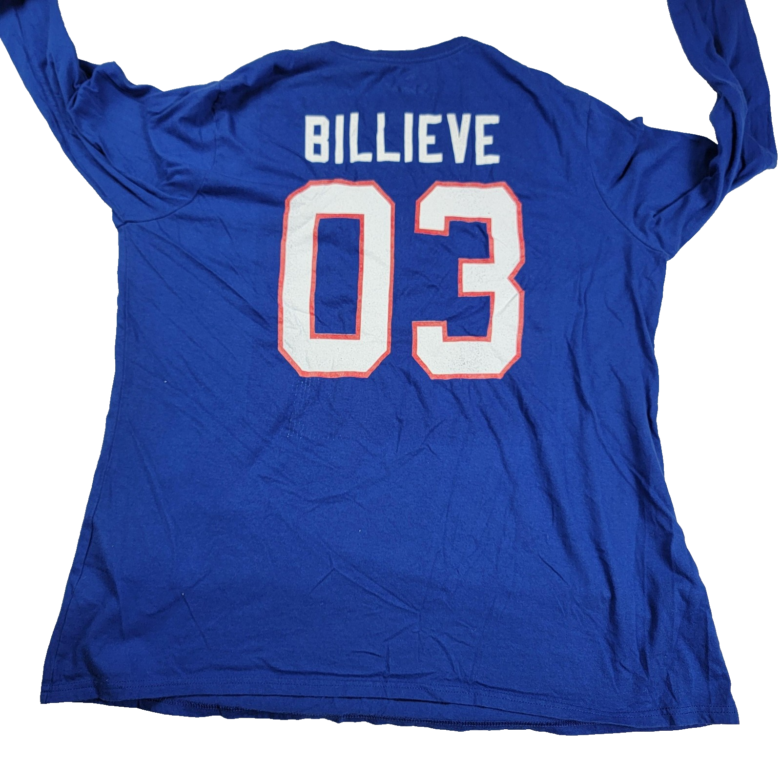 Buffalo Bills Shirts 2pk Womens XL Youth XL Blue NFL Football Davis 13 Nike 11313