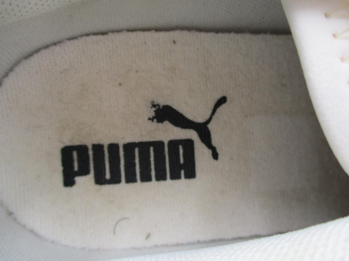 Puma Shoes Mens Size 11.5 White Low Top Casual Comfort Sneakers 339862-0211