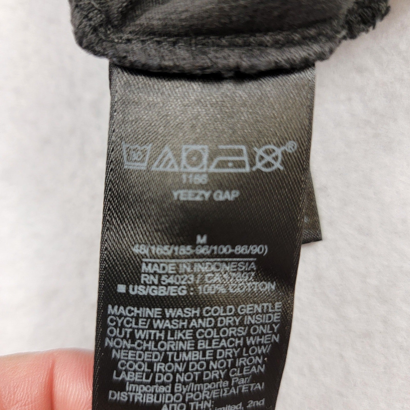Yeezy x GAP 09 Loose Tank  Black  Men's Size Medium2