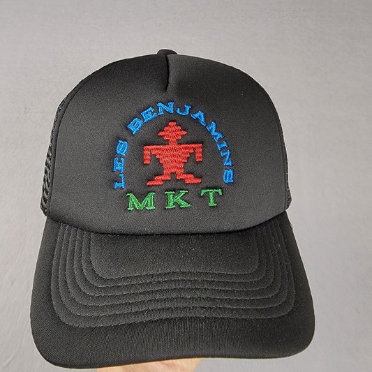 Les Benjamins x Market Snapback Trucker Cap Black OSFA0