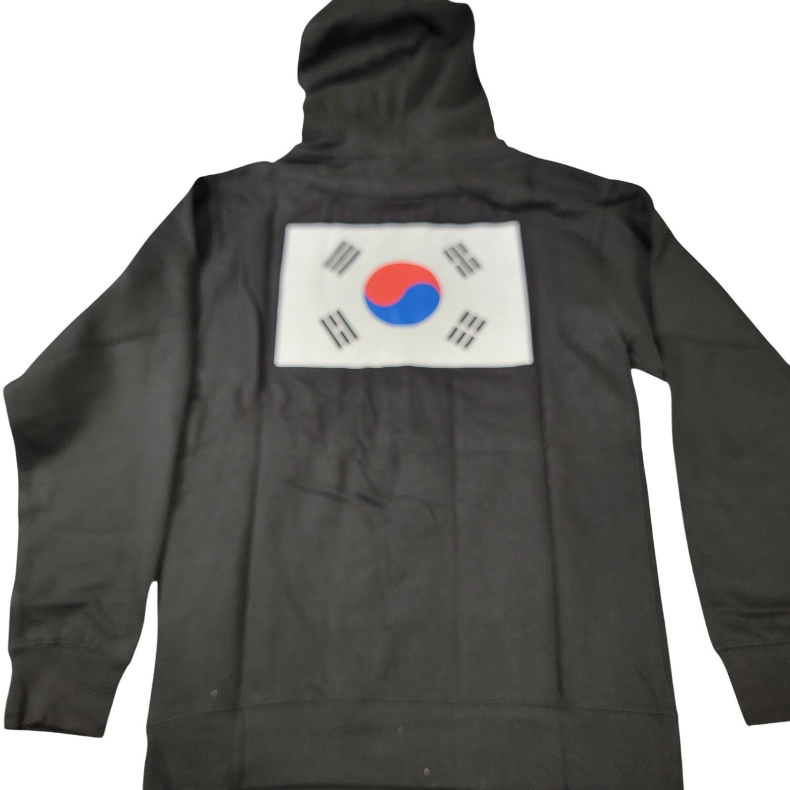 Anti Social Social Club 'Korea" Black Hoodie Sz S (590) NWOT1