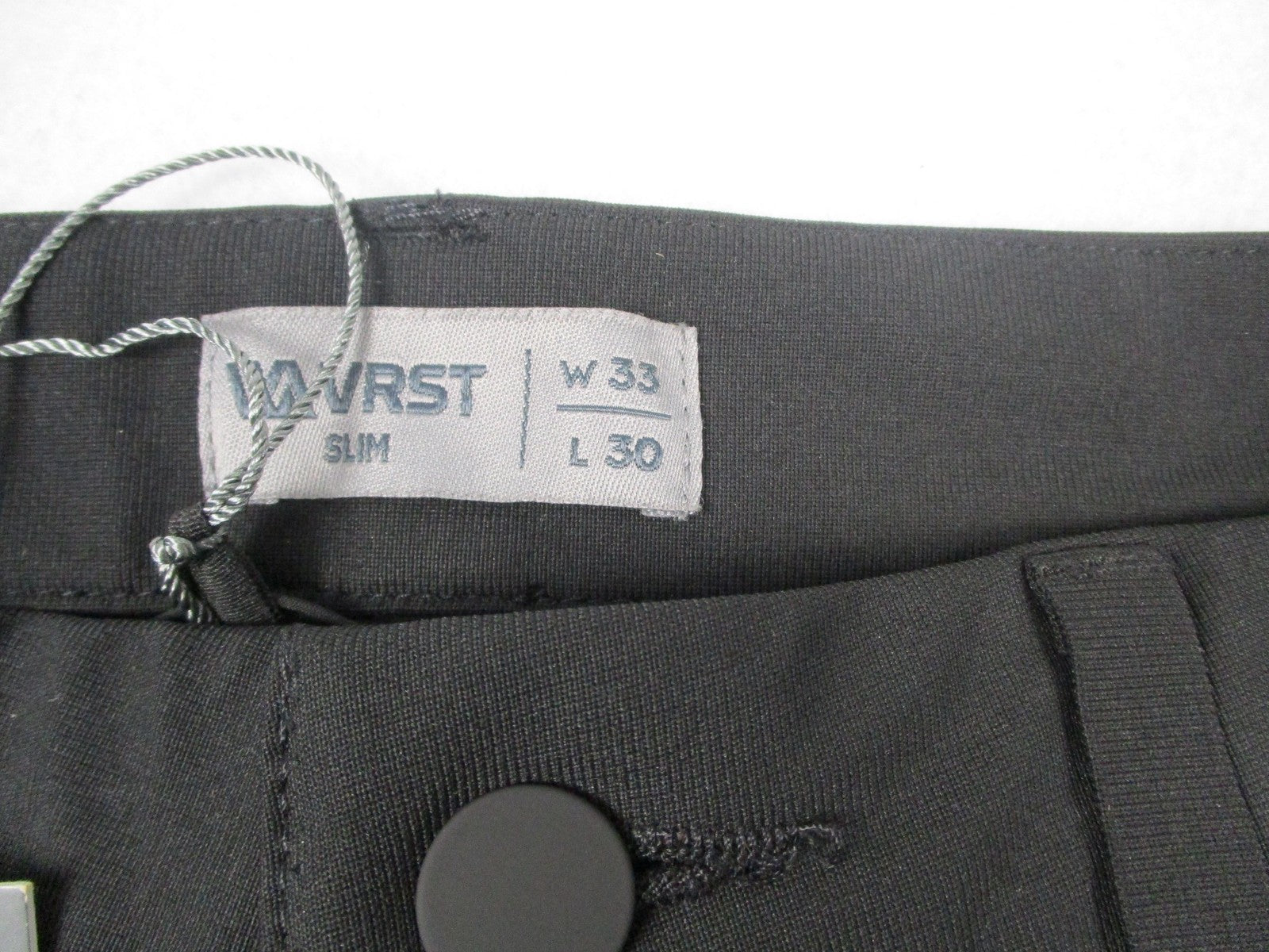 VRST Limitless 5 Pocket Slim Pants Mens 33x30 Black Stretch Woven Golf
