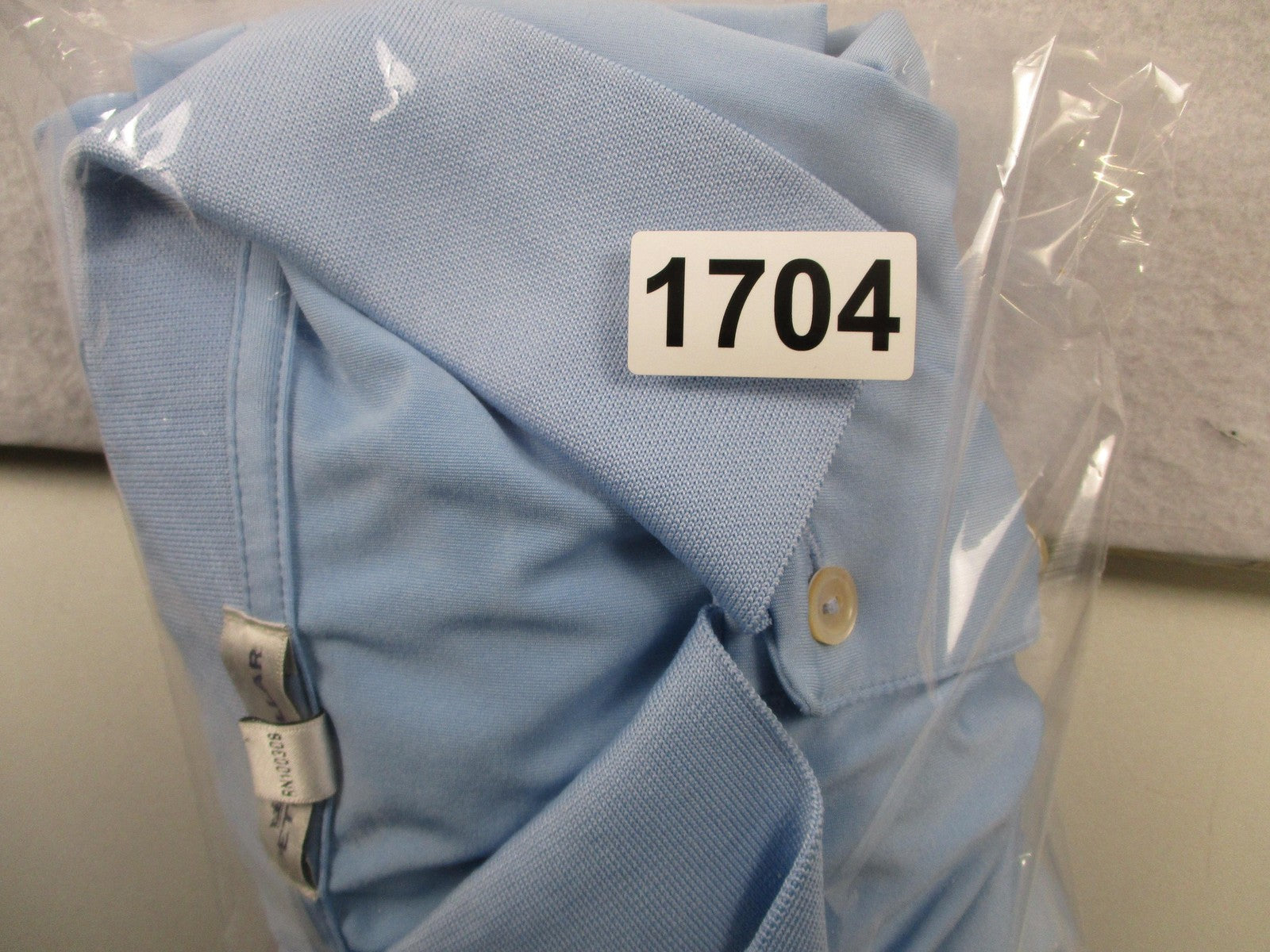 Peter Millar Polo Shirt Mens XL Blue EZGO Logo Performance Stretch Golf 170410