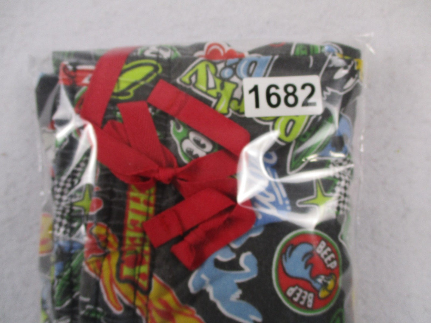 Looney Tunes Pajama Pants Mens Large Black Cartoon Characters Graphic Sleep11