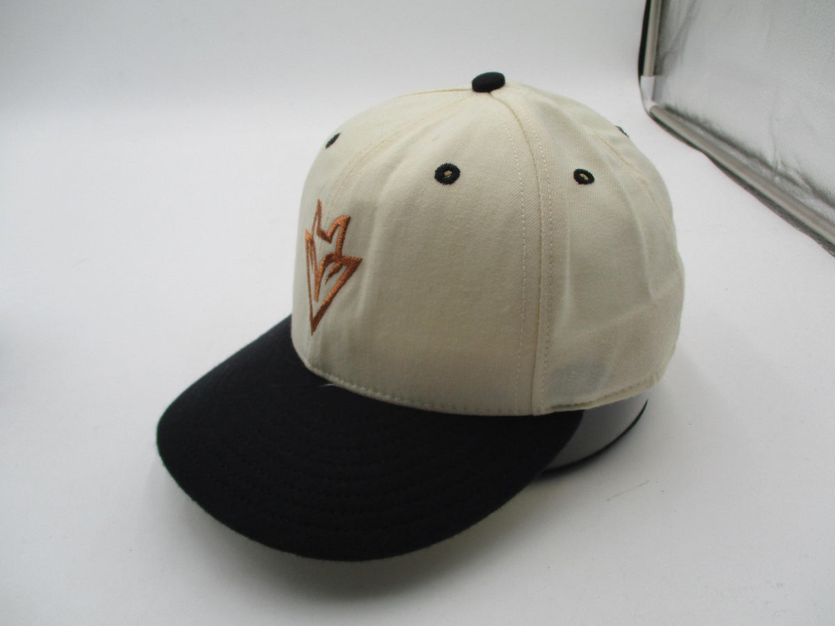 Fox Valley Hat Cap Fitted Mens 7 1/4 White Black Baseball 59FIFTY New Era4